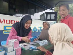 Warga Belo Laut antusias periksakan kesehatan di Mobil Sehat